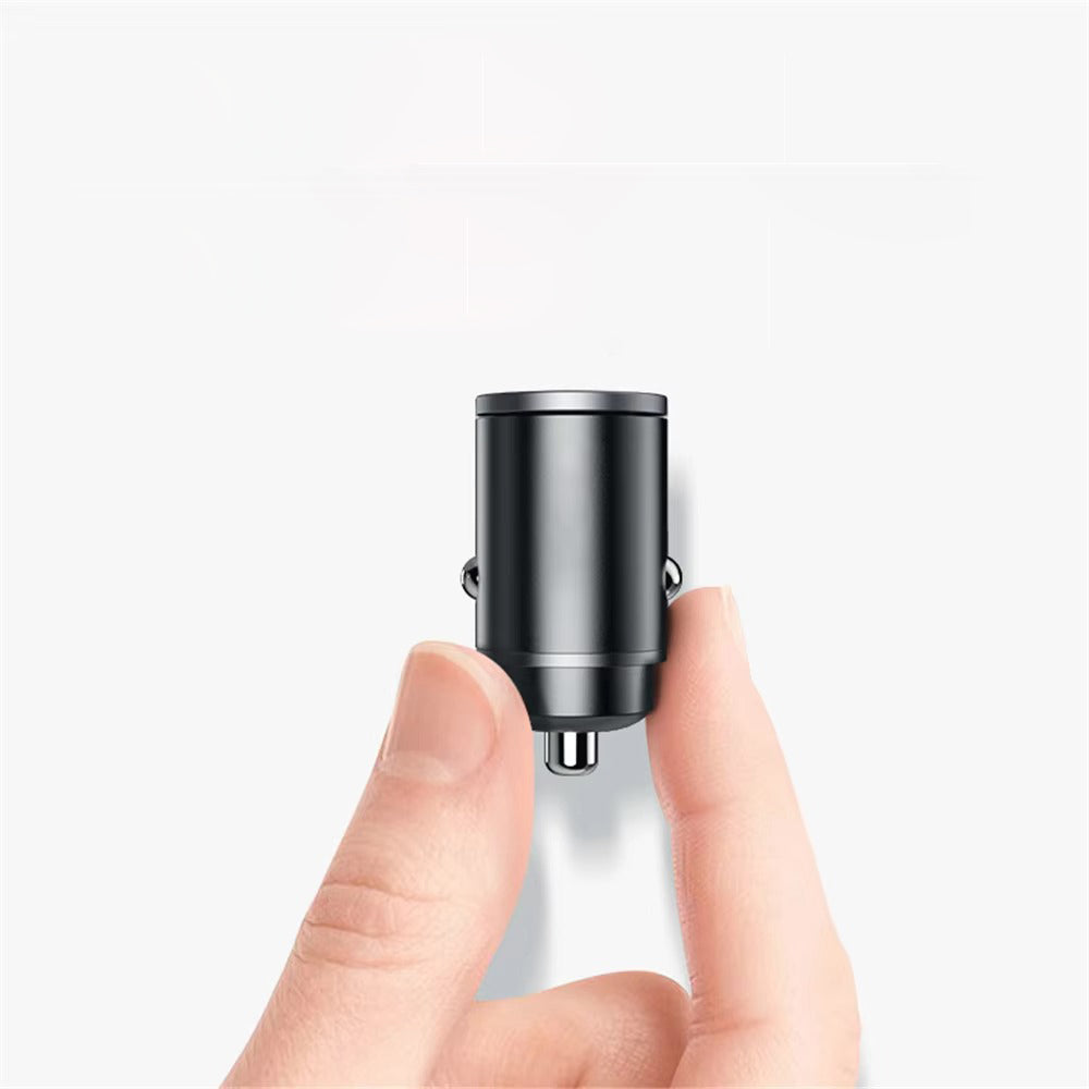 Premium 200W Mini Car Charger – Fast Charging Adapter with QC3.0, PD, USB Type-C, for iPhone, Android Devices, Compact Phone