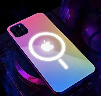Premium Apple iPhone Case, MagSafe Compatible, Camera Lens and Screen Protection, Ultra Thin, Shockproof, Magnetic, Full All Around Protection, Flash Call LED Cover