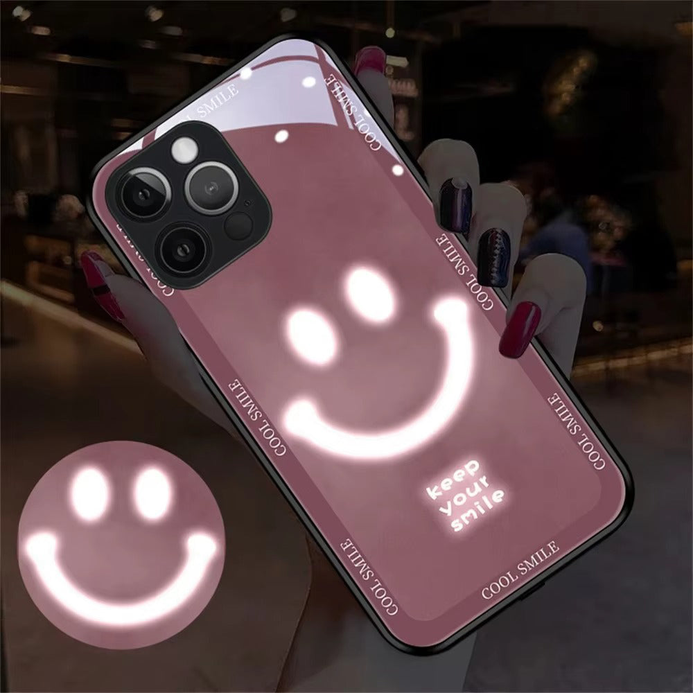 Premium Apple iPhone Case, MagSafe Compatible, Screen and Camera Protection, Ultra Thin, Shockproof, Magnetic, Full Body Coverage, Sound-Reactive LED Light Cover