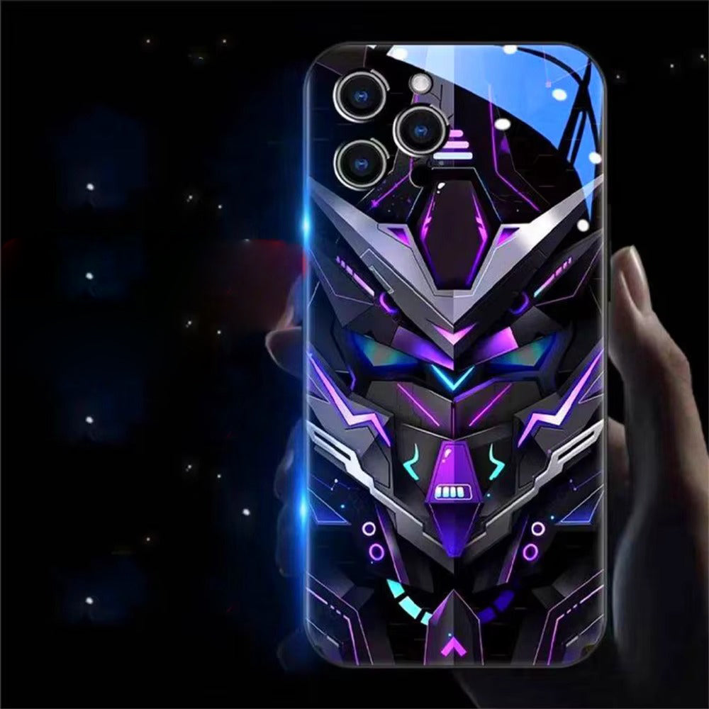 Premium Apple iPhone Case, MagSafe Compatible, Camera Lens and Screen Protection, Ultra Thin, Shockproof, Magnetic, Full All Around Protection, LED Glowing Armor Cover