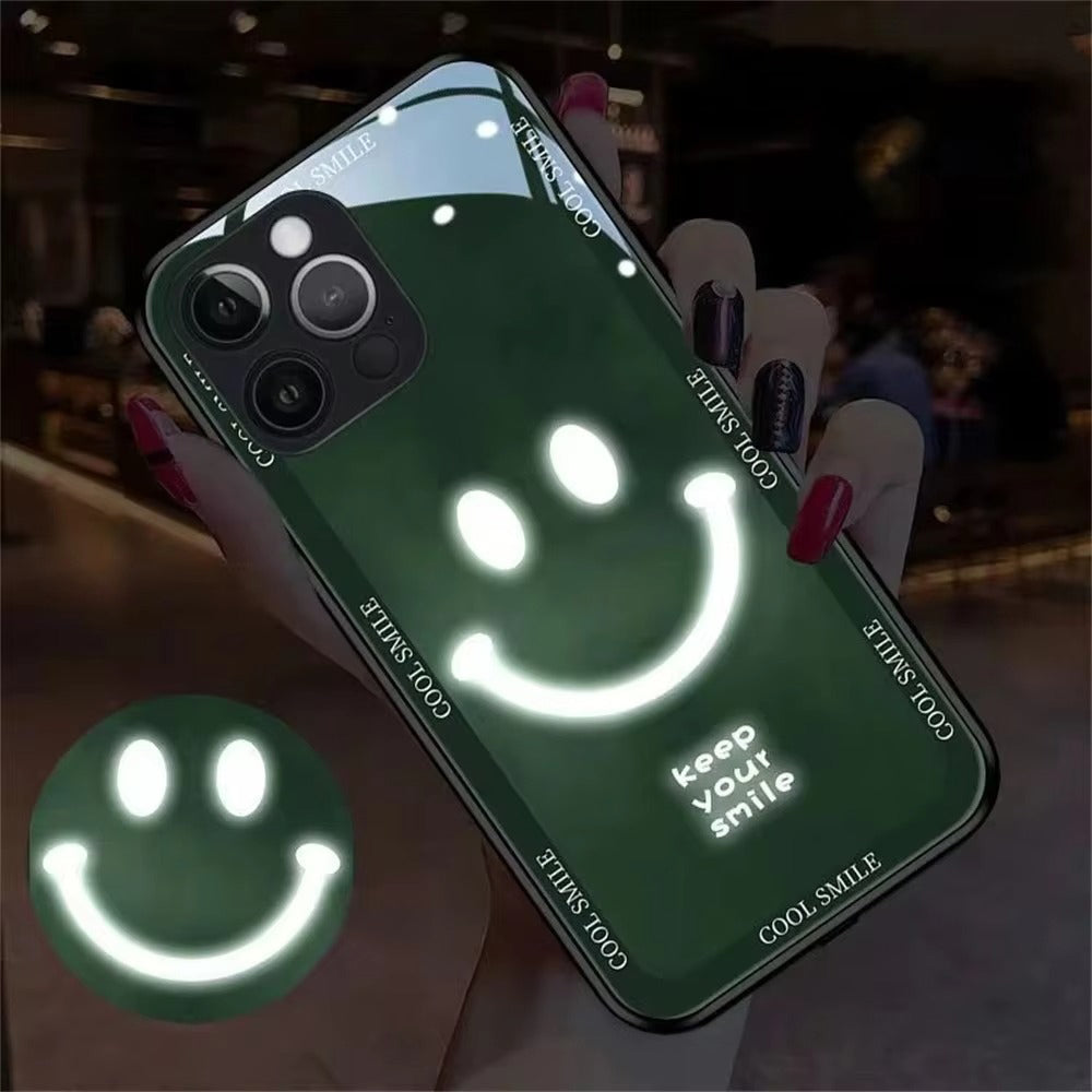 Premium Apple iPhone Case, MagSafe Compatible, Screen and Camera Protection, Ultra Thin, Shockproof, Magnetic, Full Body Coverage, Sound-Reactive LED Light Cover
