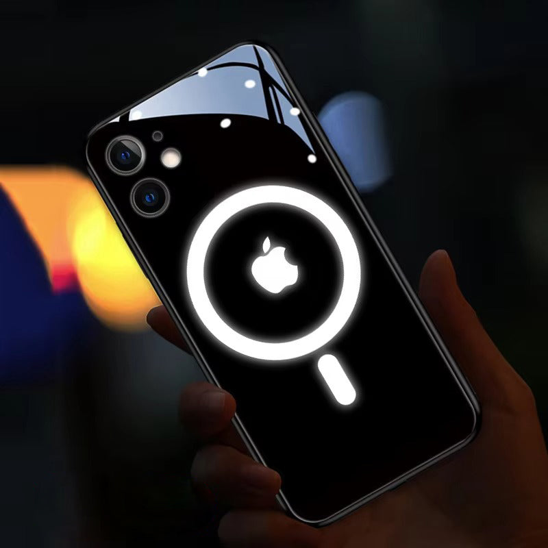 Premium Apple iPhone Case, MagSafe Compatible, Camera Lens and Screen Protection, Ultra Thin, Shockproof, Magnetic, Full All Around Protection, Flash Call LED Cover
