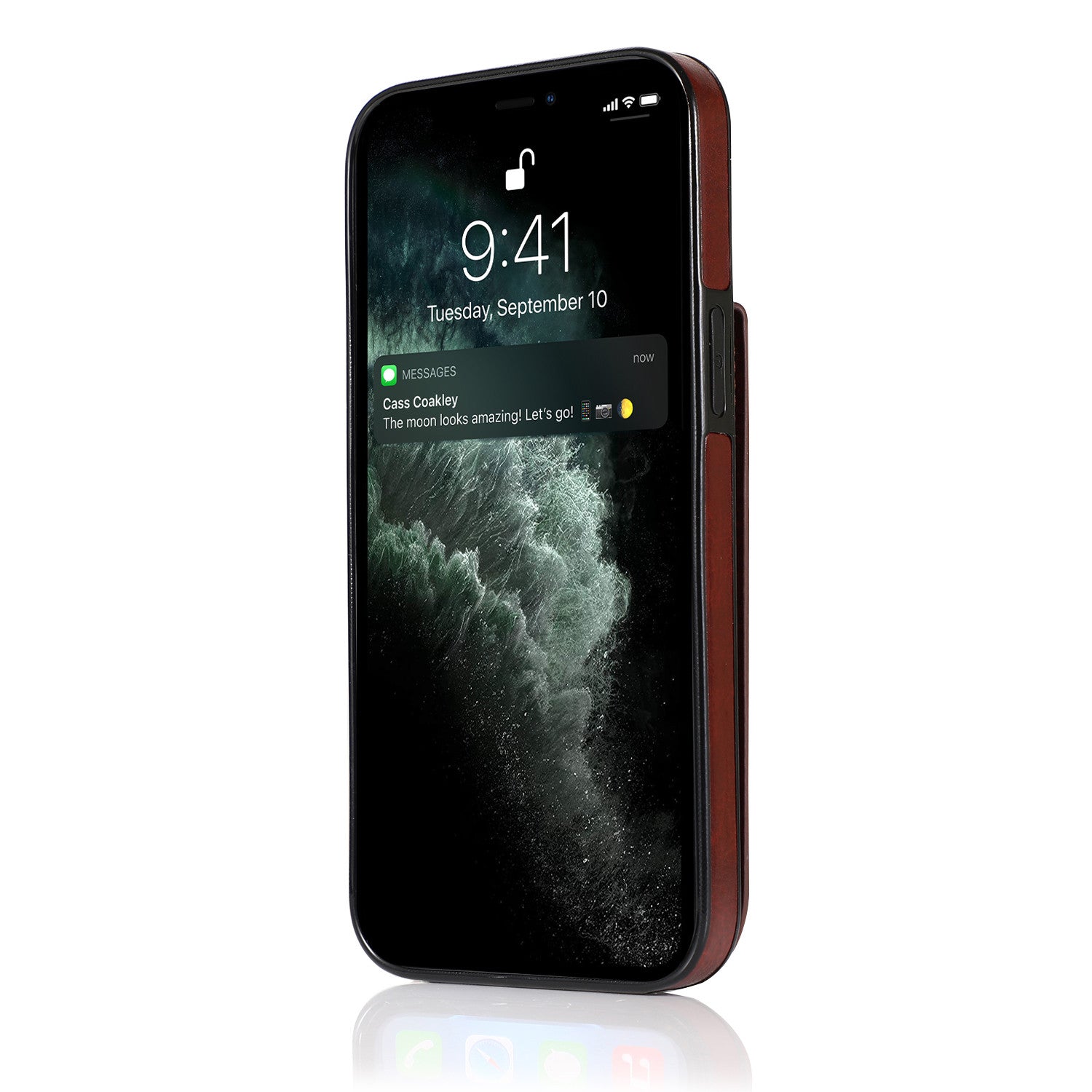 Luxury Flip Leather Wallet iPhone Case – Credit Card Holder, Kickstand, Premium & Durable Protection | Case for iPhone