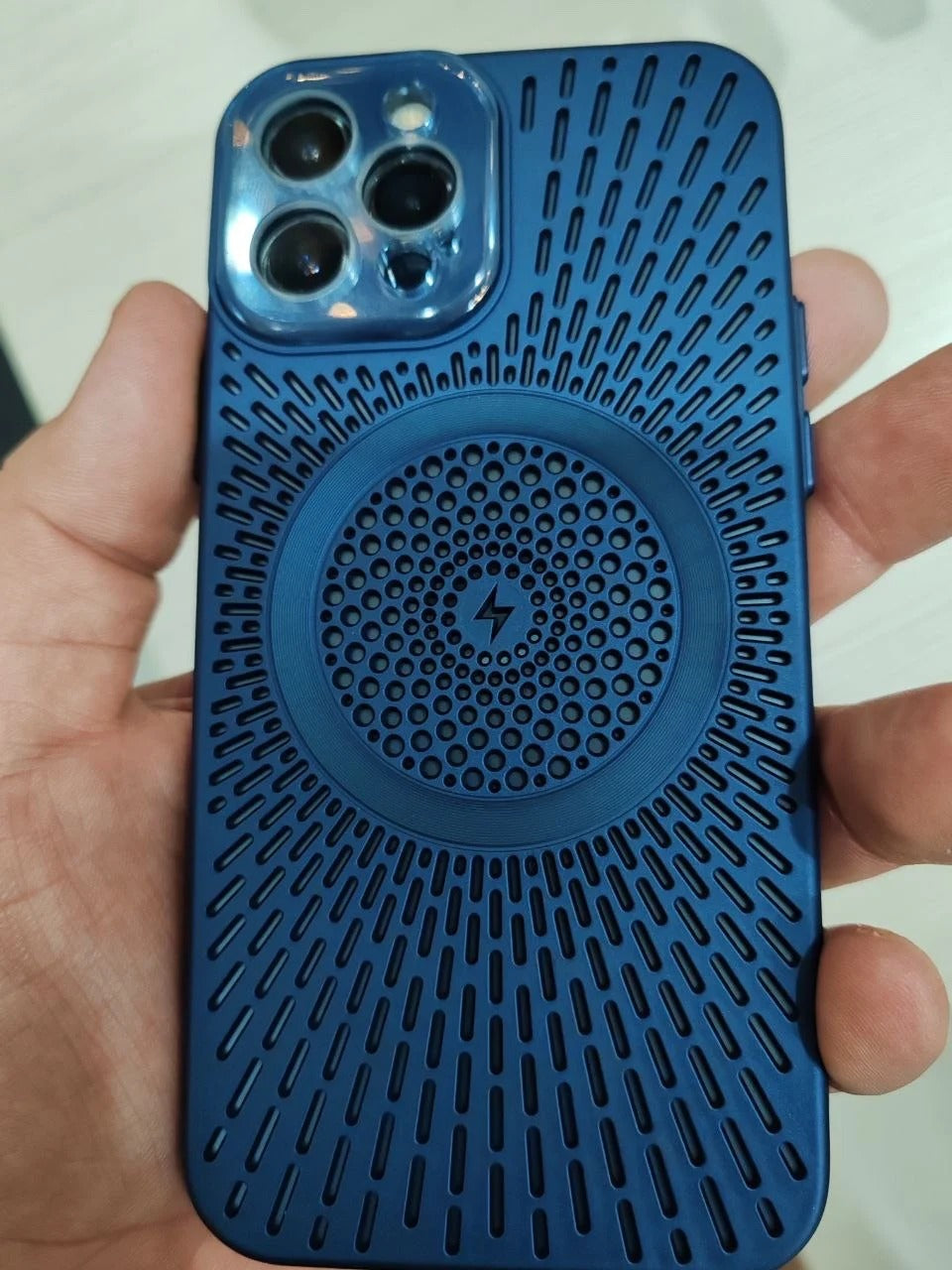 Premium Apple iPhone Case, MagSafe Compatible, Camera Lens & Screen Protection, Ultra Thin, Shockproof, Magnetic Full All Around Cover – Slim PC Case with Heat Dissipation, Wireless Charging & Titanium Lens Cover