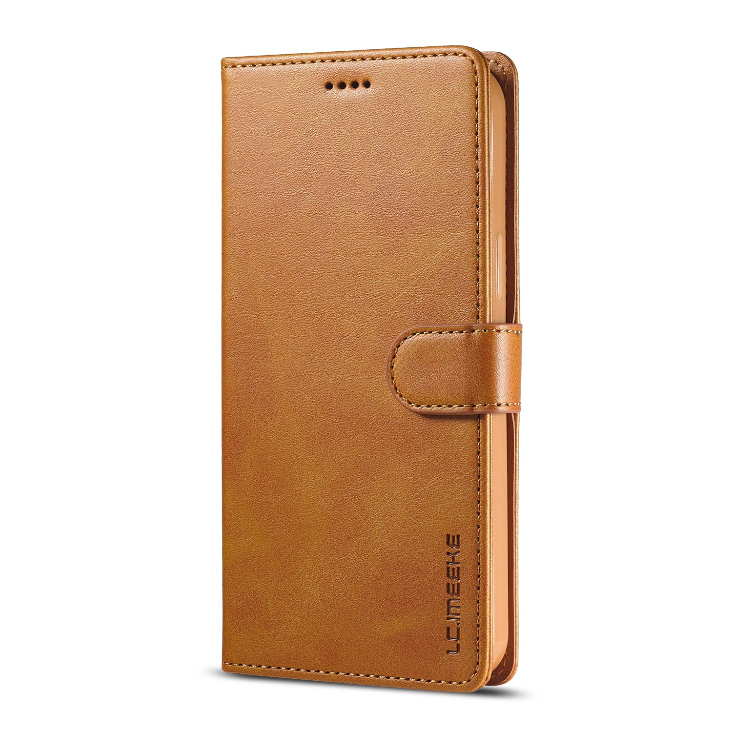 Luxury Leather Wallet iPhone Case – Flip Cover with Card Slot, Magnetic Closure, and Premium Protection for iPhone Models