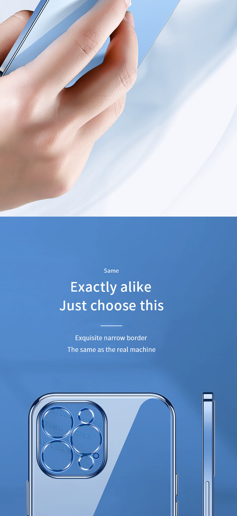 Luxury Clear Shockproof iPhone Case - Ultra-Thin, MagSafe Compatible, Camera Lens Protection, Transparent Hard PC Cover,