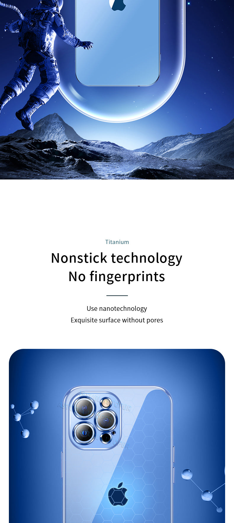 Luxury Clear Shockproof iPhone Case - Ultra-Thin, MagSafe Compatible, Camera Lens Protection, Transparent Hard PC Cover,