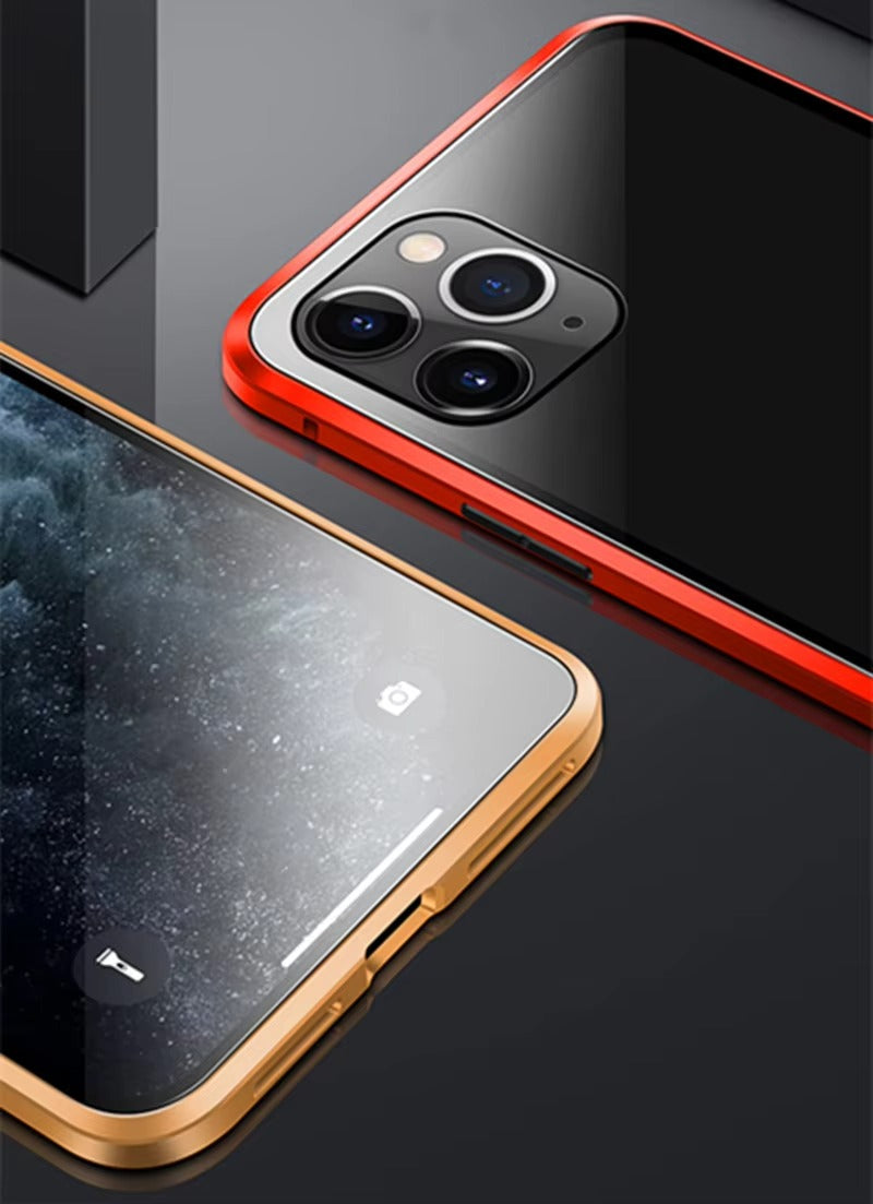 Premium Apple iPhone Case Compatible, Camera Lens & Screen Protection, Ultra Thin Magnetic Full All Around Protection Cover