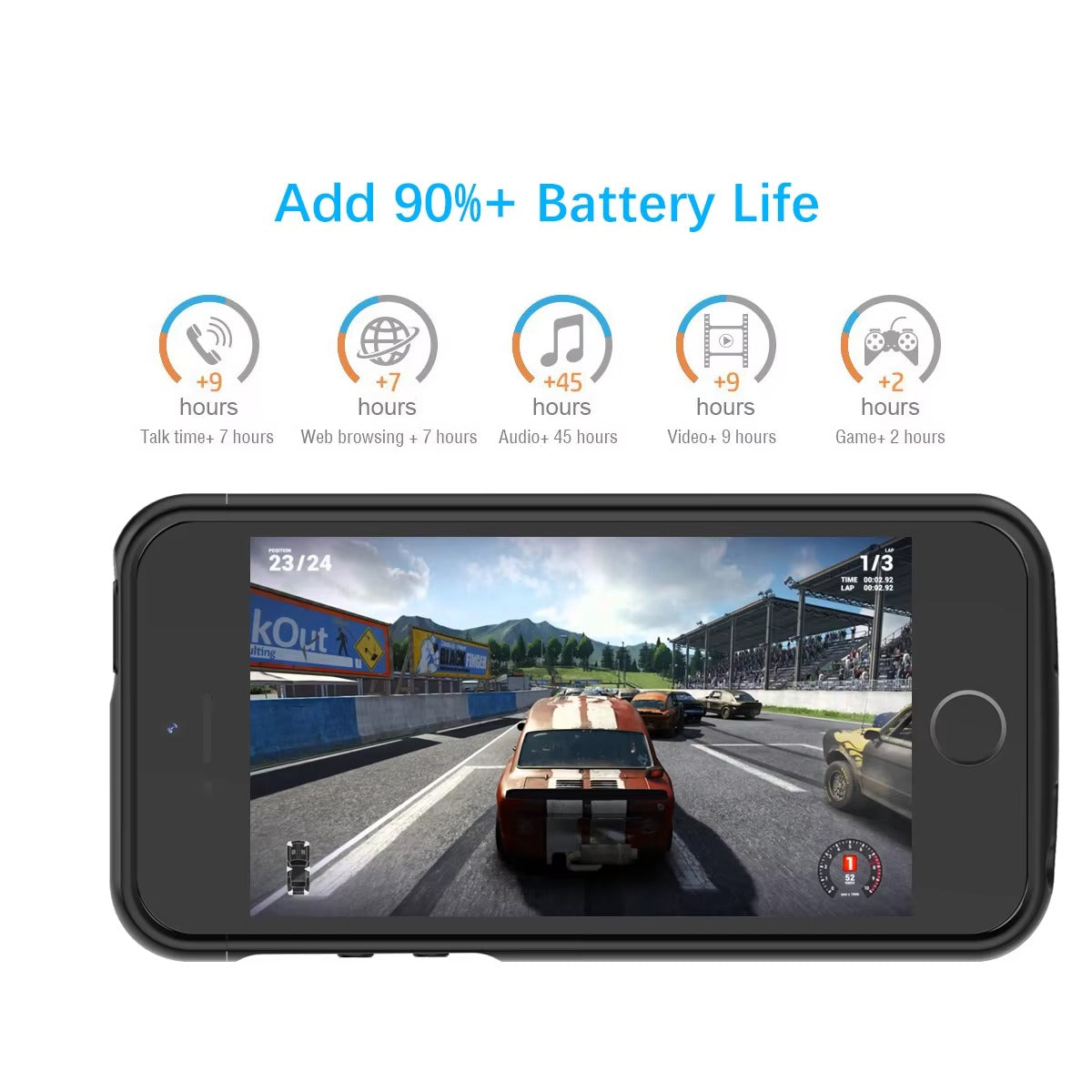 High Quality Apple iPhone Case MagSafe Compatible, Camera Lens & Screen Protection, Ultra Thin Shockproof Magnetic Full All Around Protection Cover with Built-In Charging Power Bank