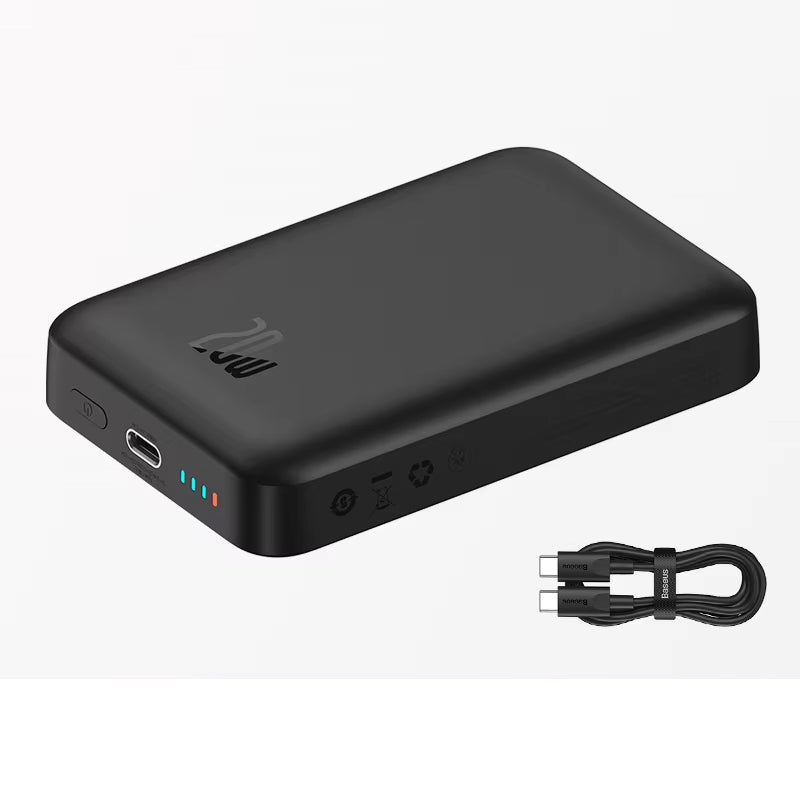 Premium, Magnetic Wireless Power Bank, 10000mAh – Mini Fast Charging Battery Pack with Auto-Wake, for iPhone
