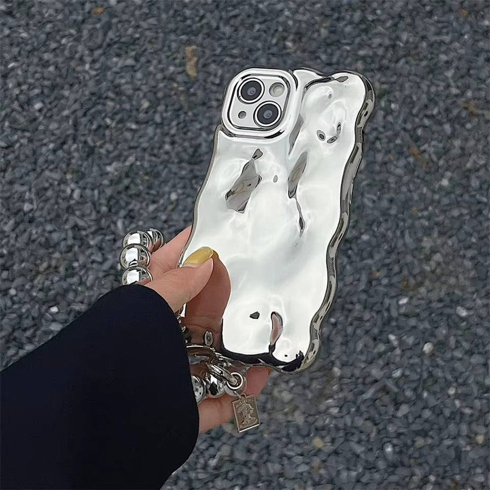 Luxury Apple iPhone Case, MagSafe Compatible, Camera Lens and Screen Protection, Ultra Thin, Shockproof, Magnetic, Full All Around Protection, Meteorite Bracelet Cover