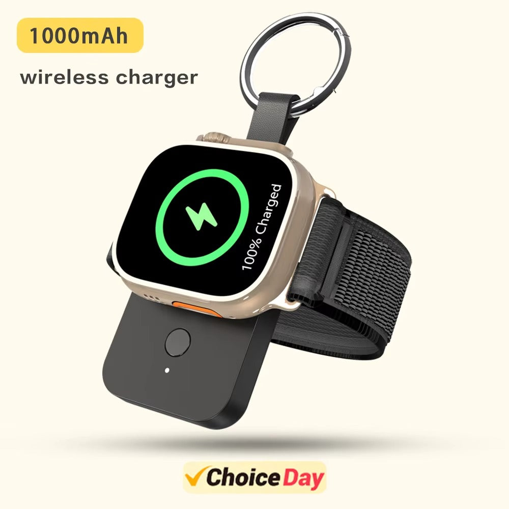 Premium, Portable Magnetic Charger for Apple Watch – USB-C Charging Dock for Ultra, SE, Series 8, 7, 6, 5, 4, 3
