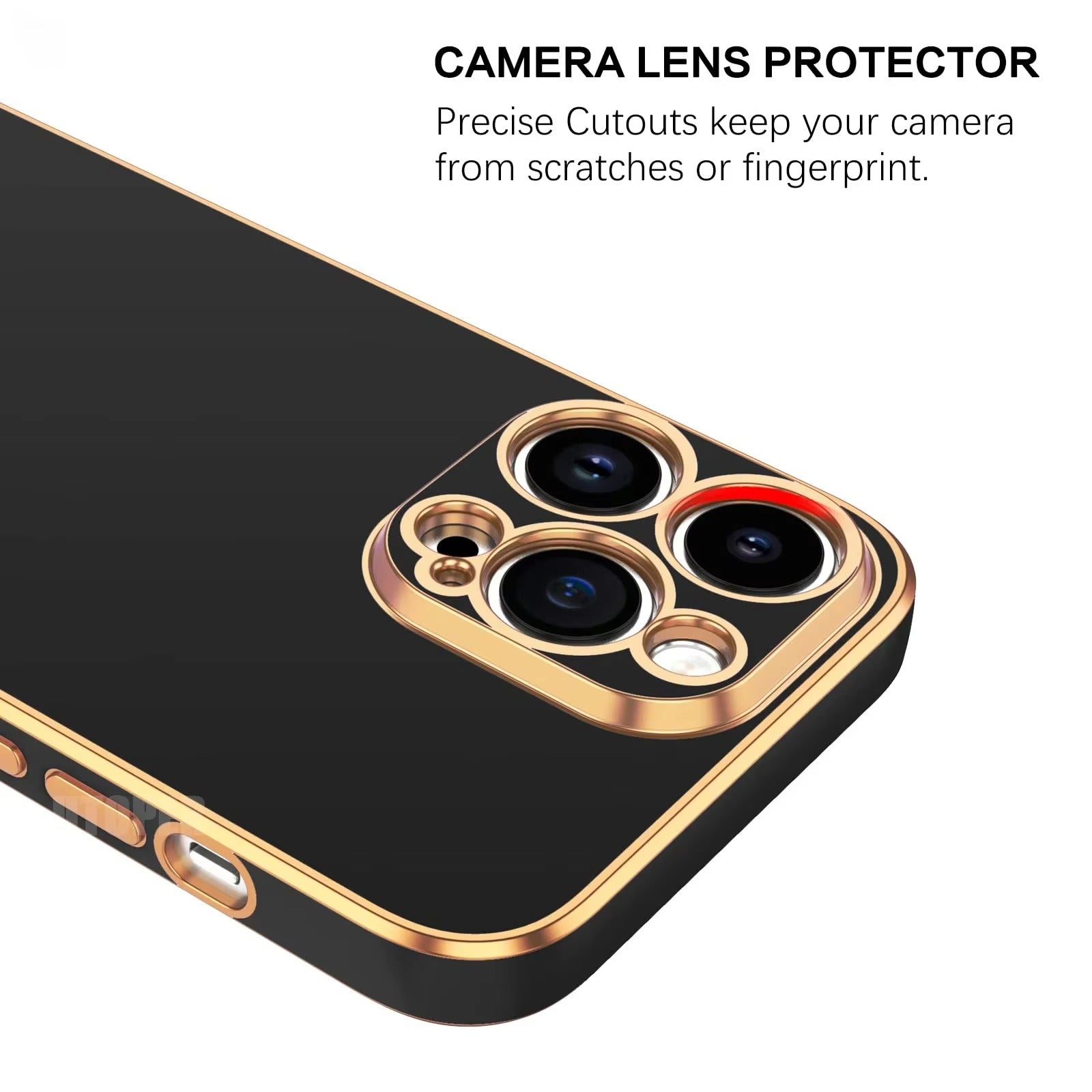 Luxury Apple iPhone Case MagSafe Compatible, Camera Lens & Screen Protection, Ultra Thin Shockproof Magnetic Full All Around Protection Cover with Solid Color Plating Silicone