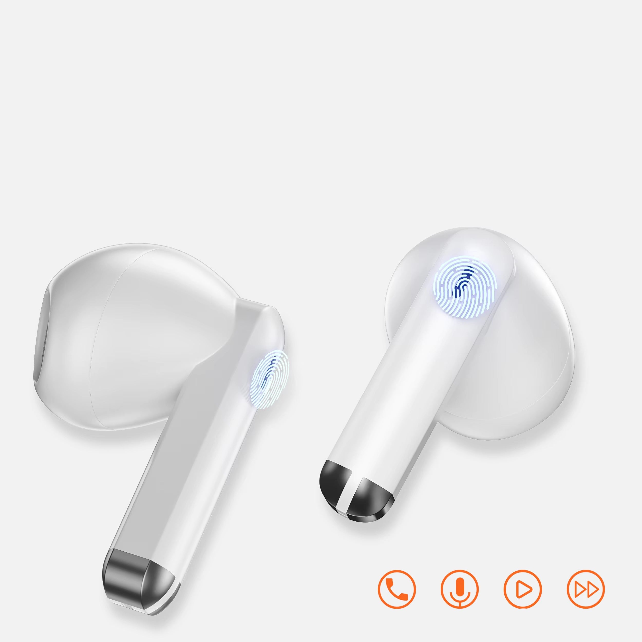 High Quality, TWS Bluetooth 5.3 Earbuds, Waterproof, Gaming Headphones with HD Microphone, 13mm Drivers, for Apple iPhone