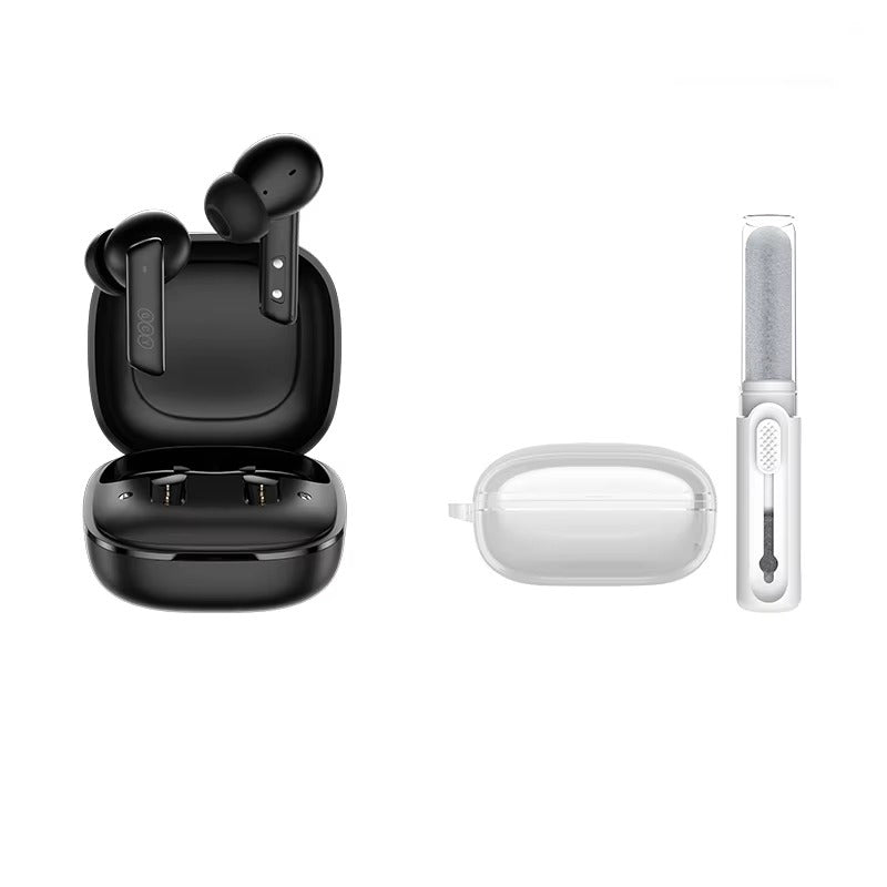 Premium, ANC Wireless Headphones – Bluetooth 5.2 Earphones with 6-Mic ENC, HD Call, Transparency Mode for Apple iPhone