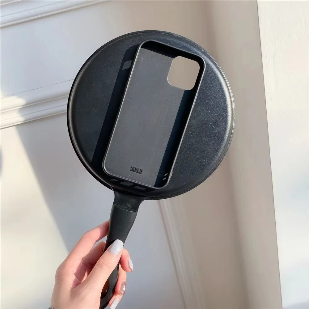 Premium Apple iPhone Case, MagSafe Compatible, Camera Lens and Screen Protection, Ultra Thin, Shockproof, Magnetic, Full All Around Protection, 3D Frying Pan Silicone Cover