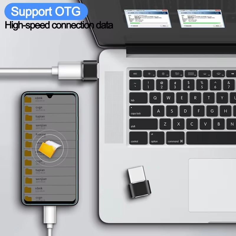 High Quality USB-C Hub Adapter – Type-C to HDMI Type-C Charging Adapter for USB-A DevicesEthernet, Laptop, Tablet, USB-C Devices