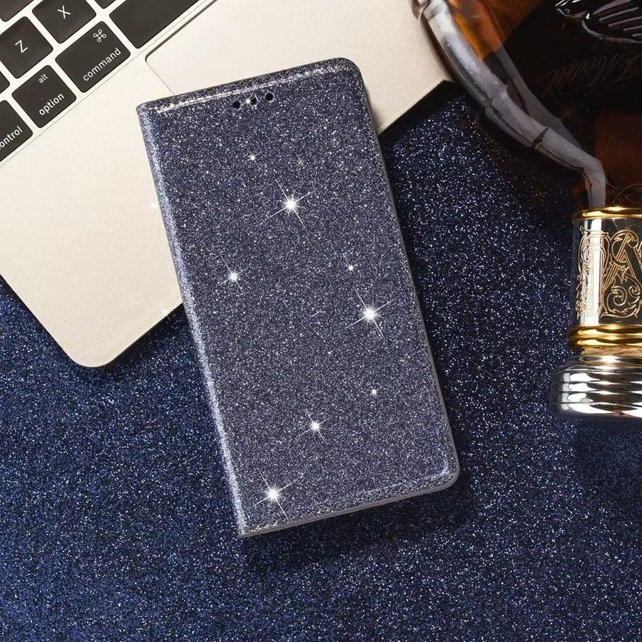 Luxury Apple iPhone Case, MagSafe Compatible, Camera Lens and Screen Protection, Ultra Thin, Shockproof, Magnetic, Full All Around Protection, Bling Wallet Leather Cover