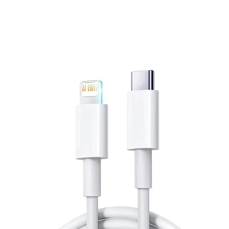 High-Speed PD 20W Fast Charging Cable for iPhone – USB-C to Lightning, 2.4A, Low-Temp Quick Charge, Durable Nylon Wire, 1M/2M, Data Sync Cord