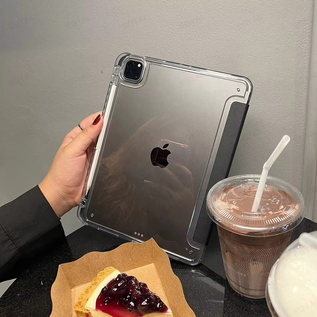 Premium iPad Case with Pencil Holder – Magnetic Protective Cover with Auto Sleep Fits 10.2", 11", 12.9", and 13" Tablet Sizes