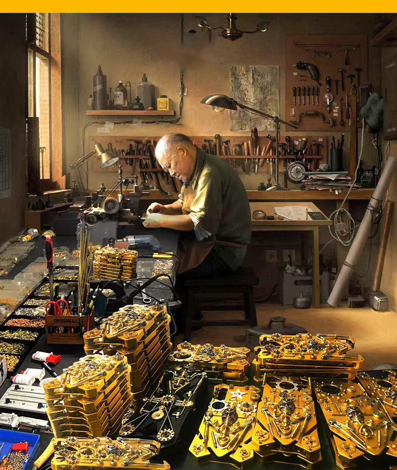 Luxury Armor Apple iPhone Case, MagSafe Compatible, Magnetic Cover with Metal Kickstand, Back and Skull Compass Design