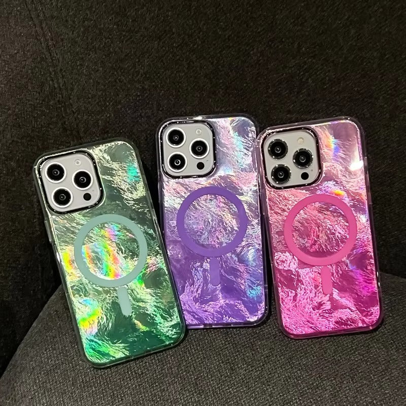 Luxury Apple iPhone Case Camera Lens & Screen Protection, Ultra Thin Shockproof Magnetic Full All Around Protection Cover