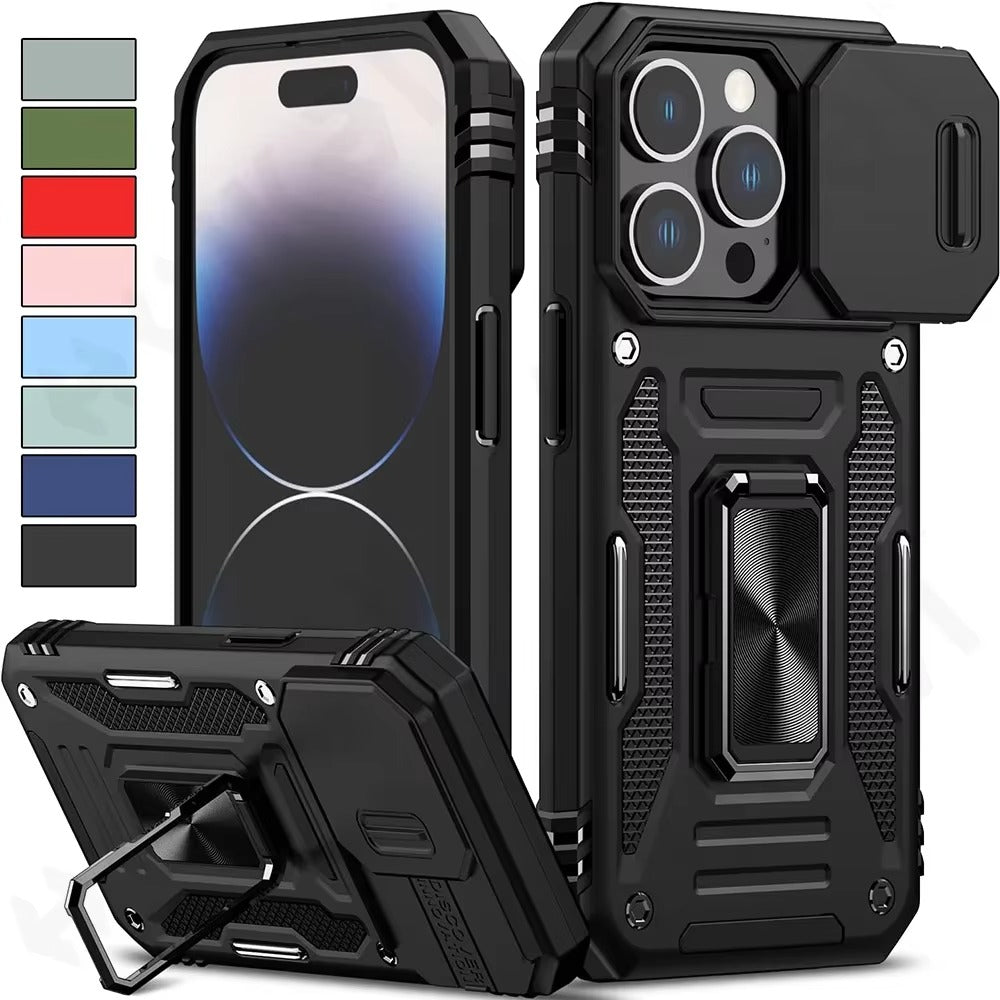 Premium Apple iPhone Case, Camera Protection, Screen Protection, Ultra Thin, Shockproof, Magnetic, Full All Around Protection