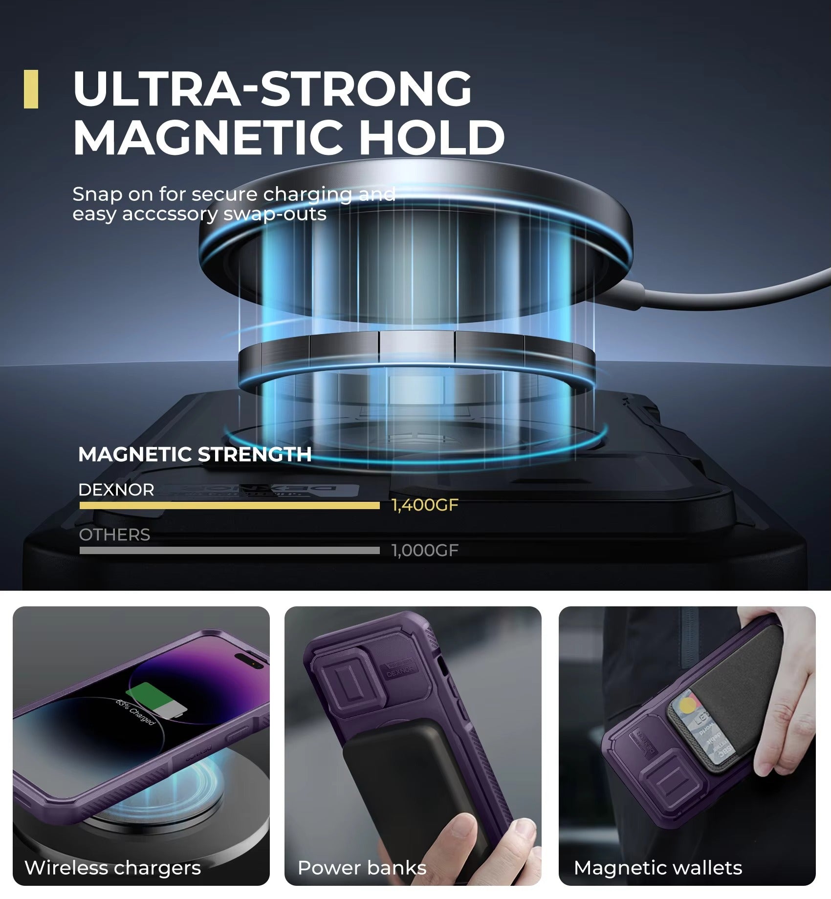 Robust Apple iPhone Case, Camera Protection, Screen Protection, Ultra Thin, Shockproof, Magnetic, Full All Around Protection