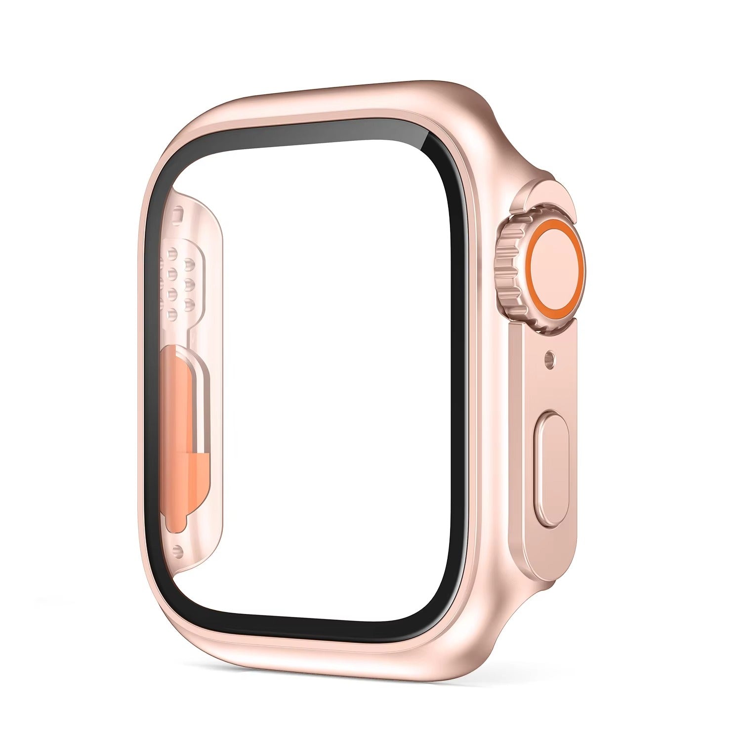 Premium Smartwatch Case with Tempered Glass – Full Cover Shockproof Screen Protector, Ultra-Thin Touch-Sensitive Bumper for 40mm 41mm 44mm 45mm