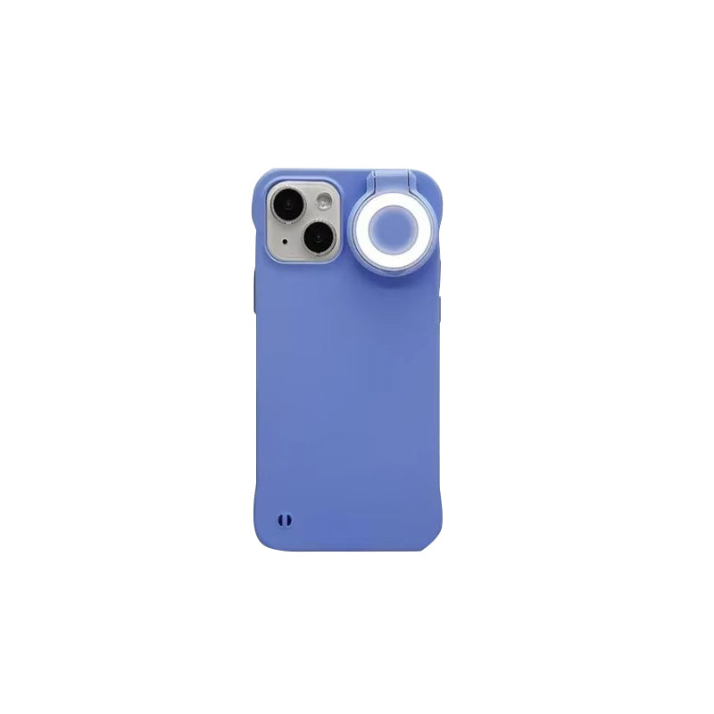 Premium Apple iPhone Case, MagSafe Compatible, Camera Lens & Screen Protection, Ultra Thin, Shockproof, Magnetic Full All Around Cover – LED Selfie Ring Light Glow Case
