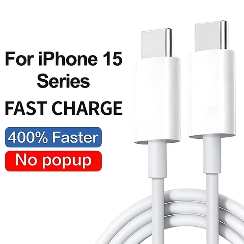 High-Speed PD 20W Fast Charging Cable for iPhone – USB-C to Lightning, 2.4A, Low-Temp Quick Charge, Durable Nylon Wire, 1M/2M, Data Sync Cord
