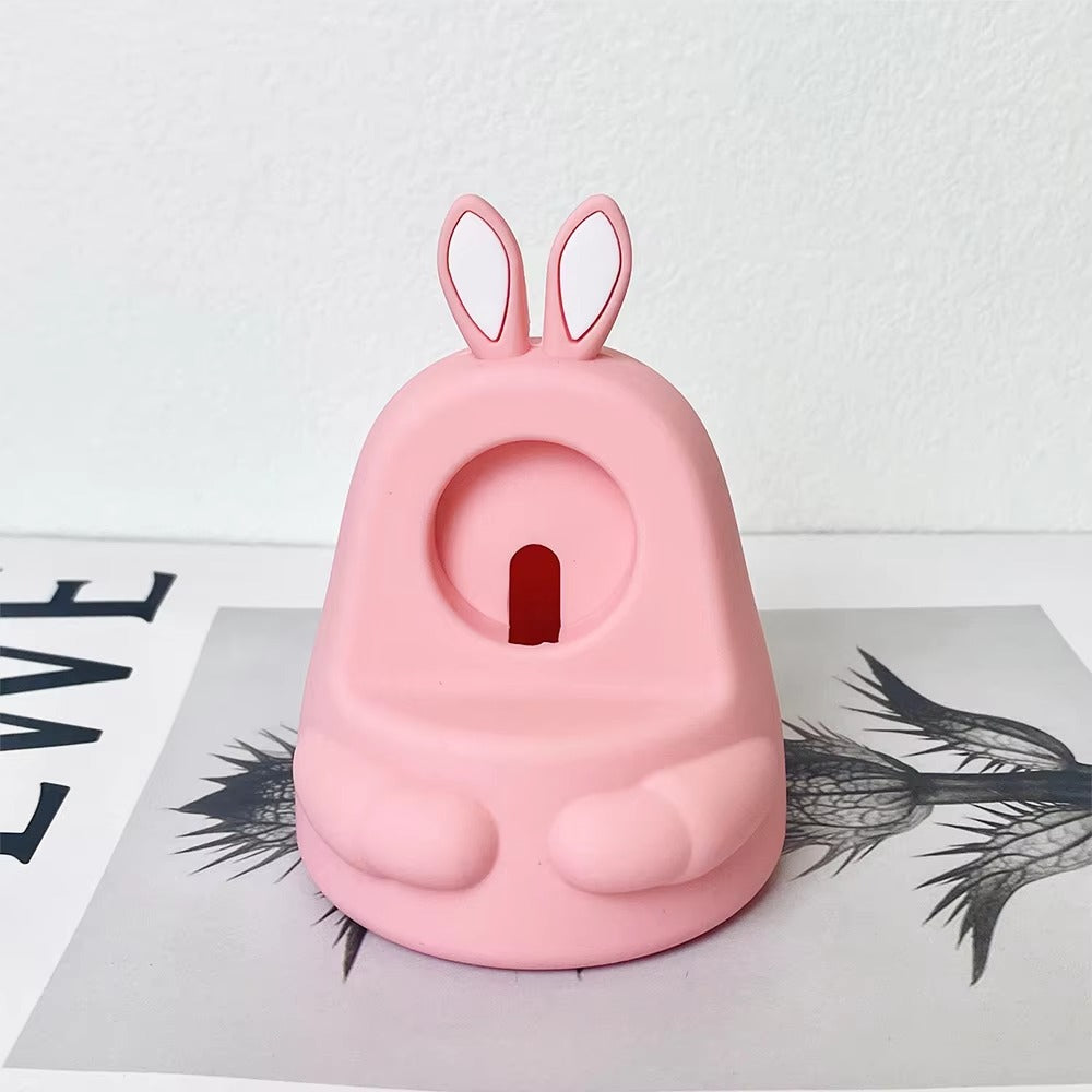 Premium Retro Charging Stand for Smartwatch – Desktop Silicone Dock Holder with Cable Slot, Nightstand Mode Compatible