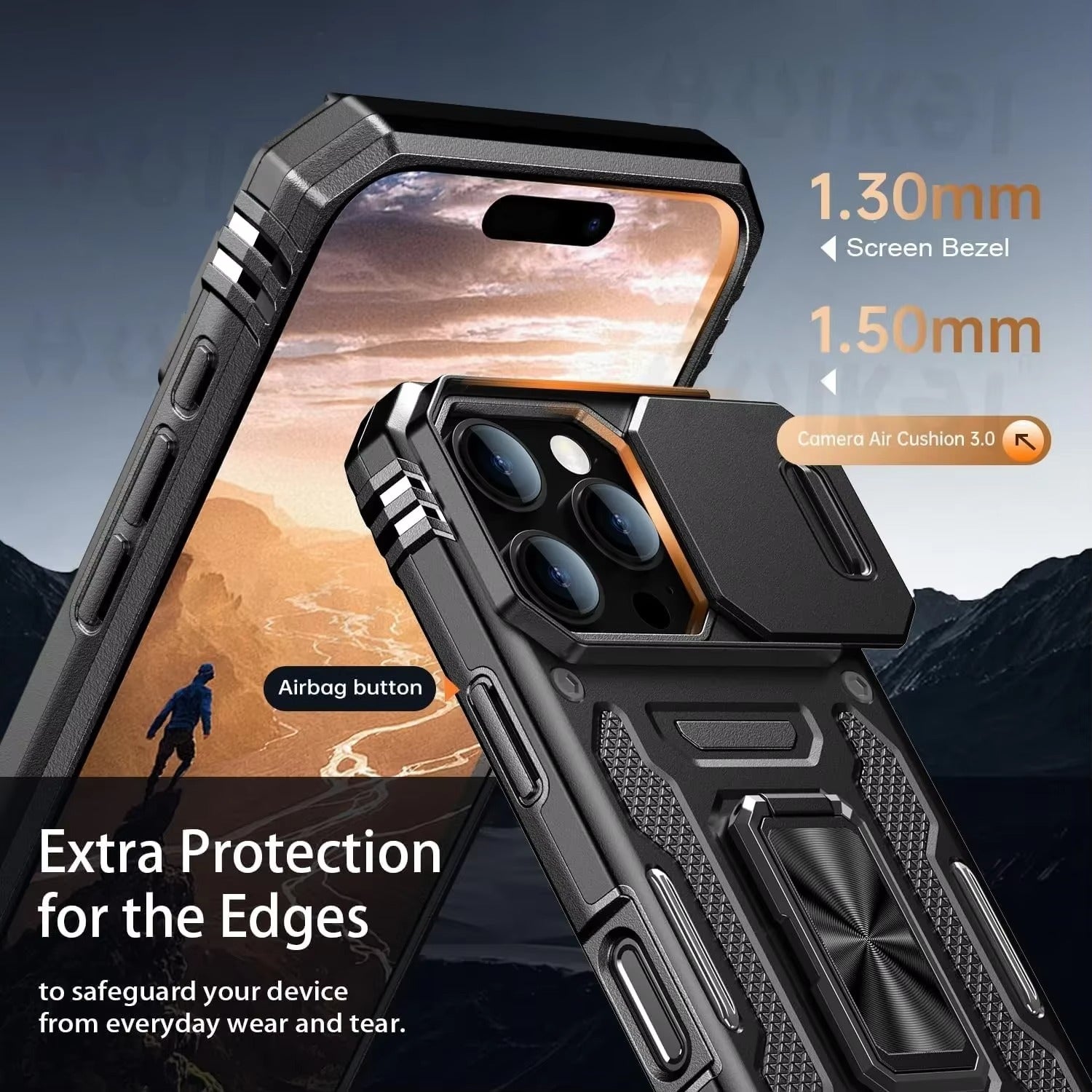 Premium Apple iPhone Case, Camera Protection, Screen Protection, Ultra Thin, Shockproof, Magnetic, Full All Around Protection