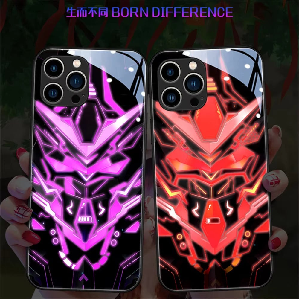 Premium Apple iPhone Case, MagSafe Compatible, Camera Lens and Screen Protection, Ultra Thin, Shockproof, Magnetic, Full All Around Protection, LED Glowing Armor Cover