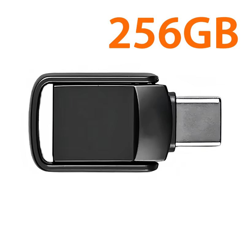 High-Speed USB 3.1 Type-C Flash Drive – Portable U Disk for Phone, Tablet, Computer, 128GB, 256GB, 512GB, 1TB, 2TB Storage, File Transfer, Backup Drive