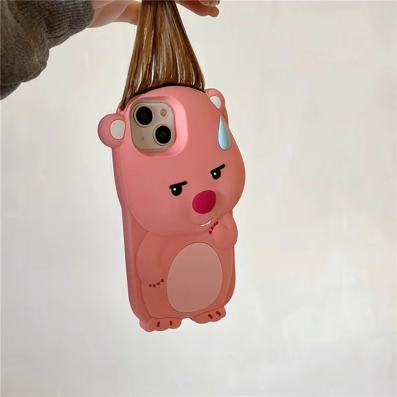 Premium Apple iPhone Case, MagSafe Compatible, Camera Lens and Screen Protection, Ultra Thin, Shockproof, Magnetic, Full All Around Protection, Cartoon Beaver Soft Cover
