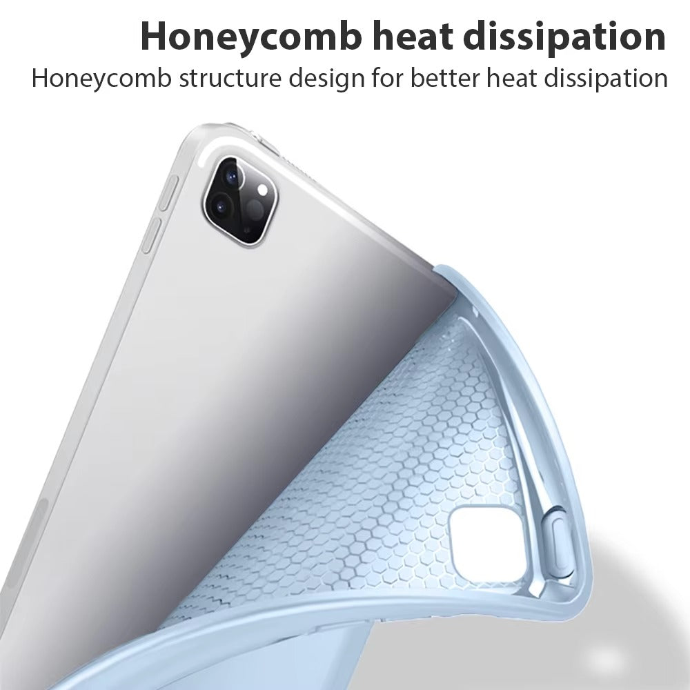 Premium Protective iPad Case – Slim, Magnetic Cover with Pencil Compatible with 10.2", 11", 12.9", 13" Tablets