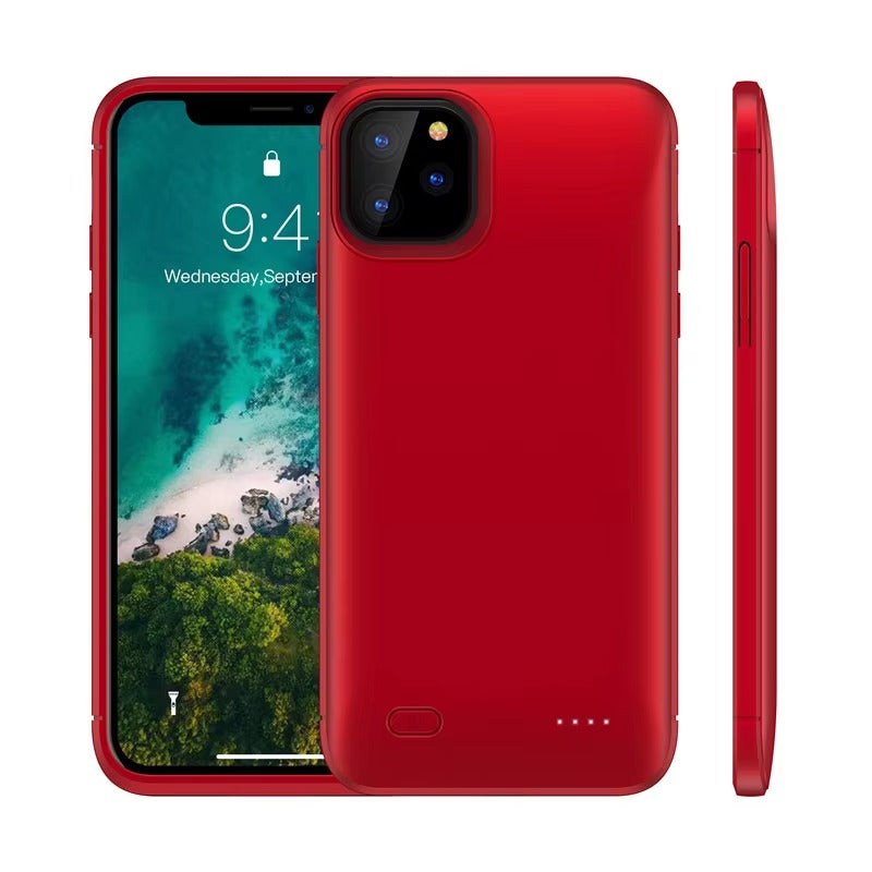 Premium Apple iPhone Case MagSafe Compatible, Camera Lens & Screen Protection, Ultra Thin Shockproof Magnetic Full All Around Protection Cover with 10000mAh Charging Power Bank