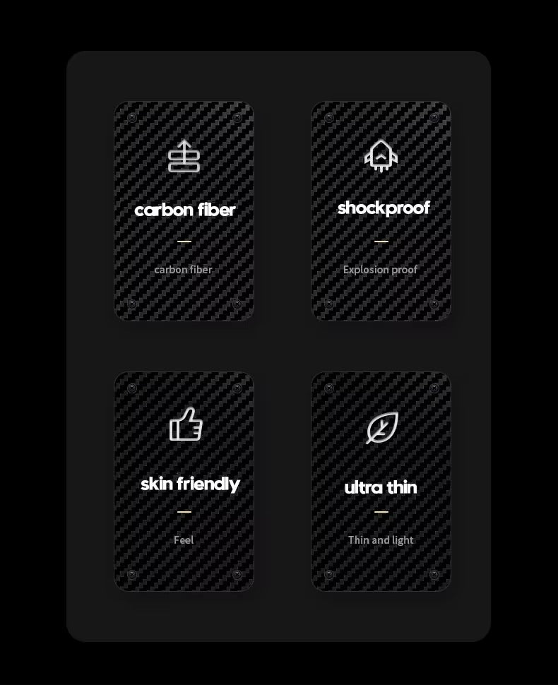 Luxury Carbon Fiber Apple iPhone Case, MagSafe Compatible Ultra Thin Magnetic Wireless Charging Support and Slim Frame Design