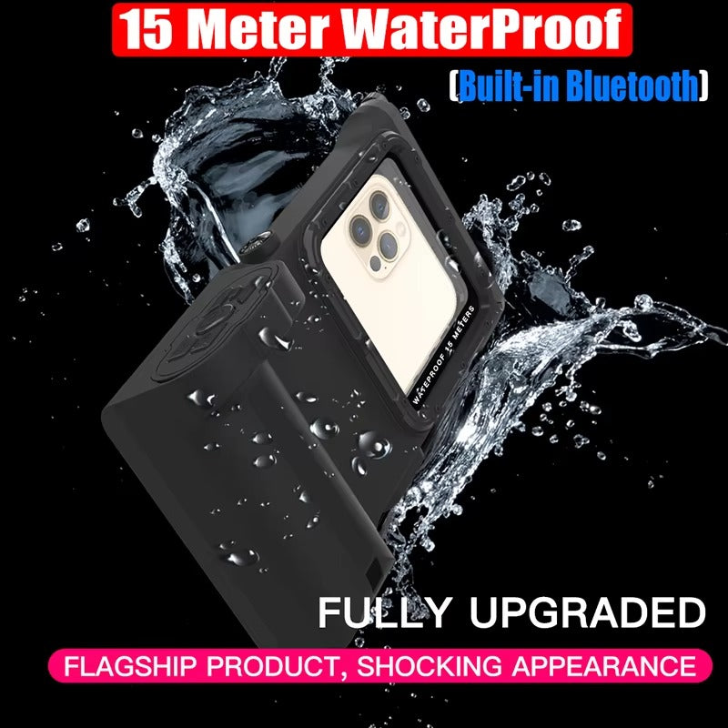 Luxury Apple iPhone Case MagSafe Compatible, Camera Lens & Screen Protection, Cover with IP68 Sealed Sport Design