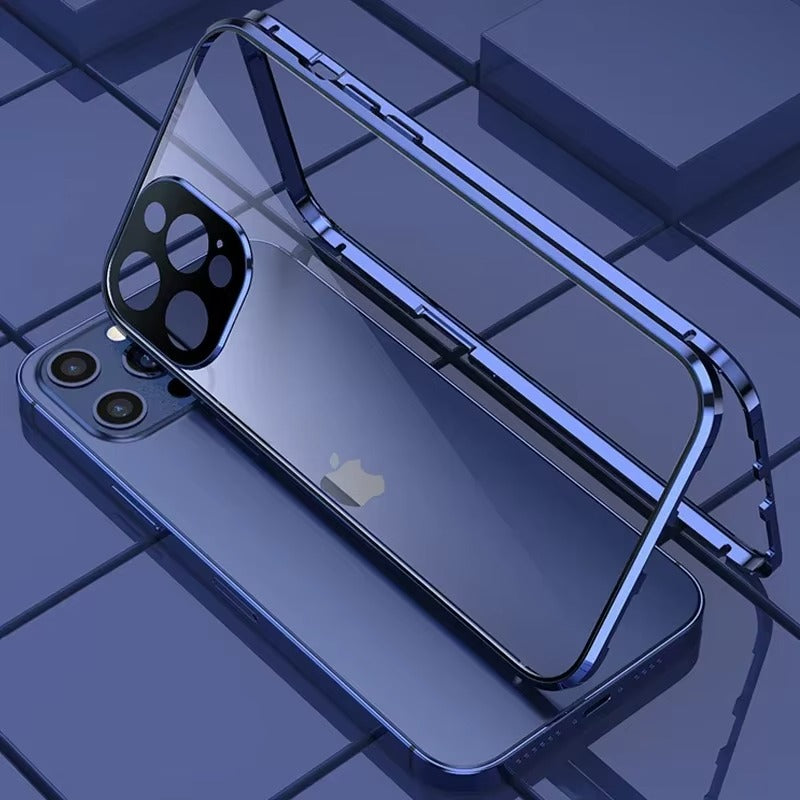 High Quality Apple iPhone Case Compatible, Camera & Screen Protection, Ultra Thin Magnetic Full All Around Protection Cover