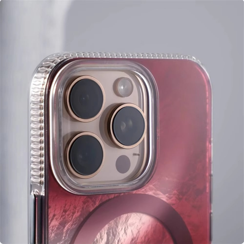 Luxury Apple iPhone Case Camera Lens & Screen Protection, Ultra Thin Shockproof Magnetic Full All Around Protection Cover