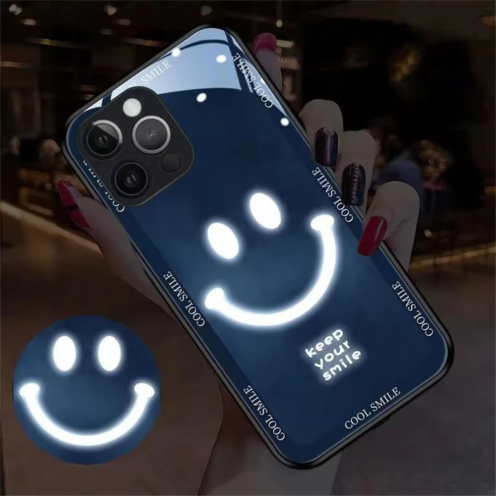 Premium Apple iPhone Case, MagSafe Compatible, Screen and Camera Protection, Ultra Thin, Shockproof, Magnetic, Full Body Coverage, Sound-Reactive LED Light Cover