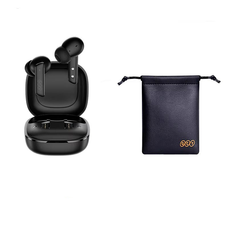 Premium, ANC Wireless Headphones – Bluetooth 5.2 Earphones with 6-Mic ENC, HD Call, Transparency Mode for Apple iPhone