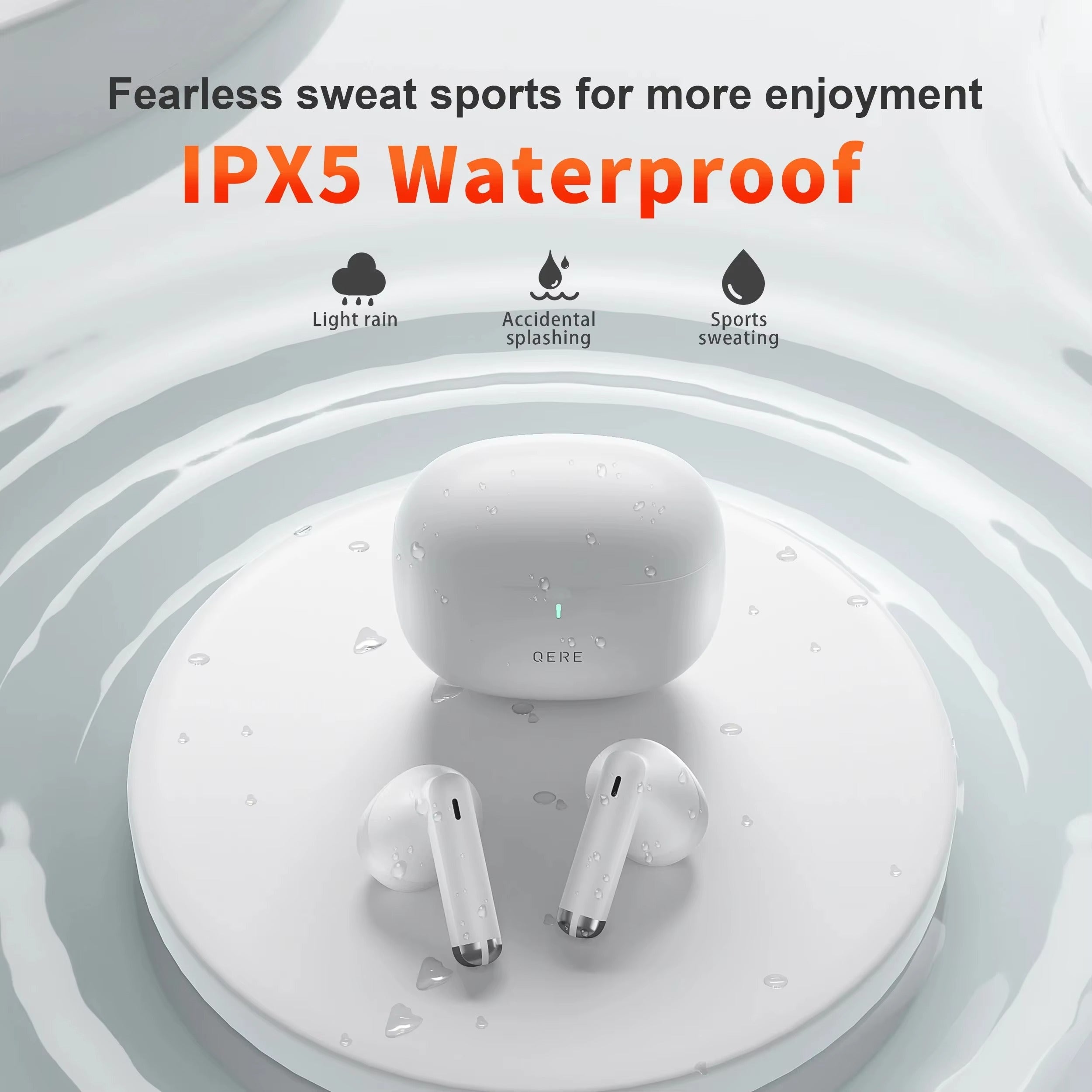 High Quality TWS Bluetooth 5.3 Earphones – 13mm Driver, 4 Mic ENC, Touch Control, LED Display, HiFi Bass, 28H Battery, Waterproof Wireless Headphones