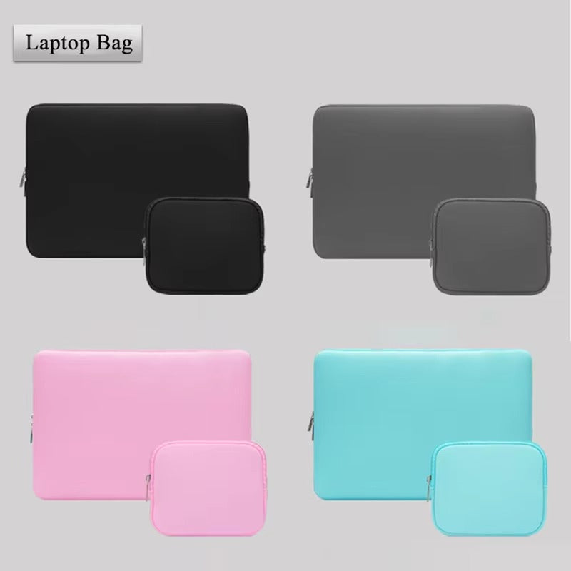 Premium Soft Laptop Bag for Notebook, MacBook Air, Pro, Retina – Protective Sleeve Case for 11, 12, 13, 14, 15, 15.6 Inch Computers, Slim and Lightweight