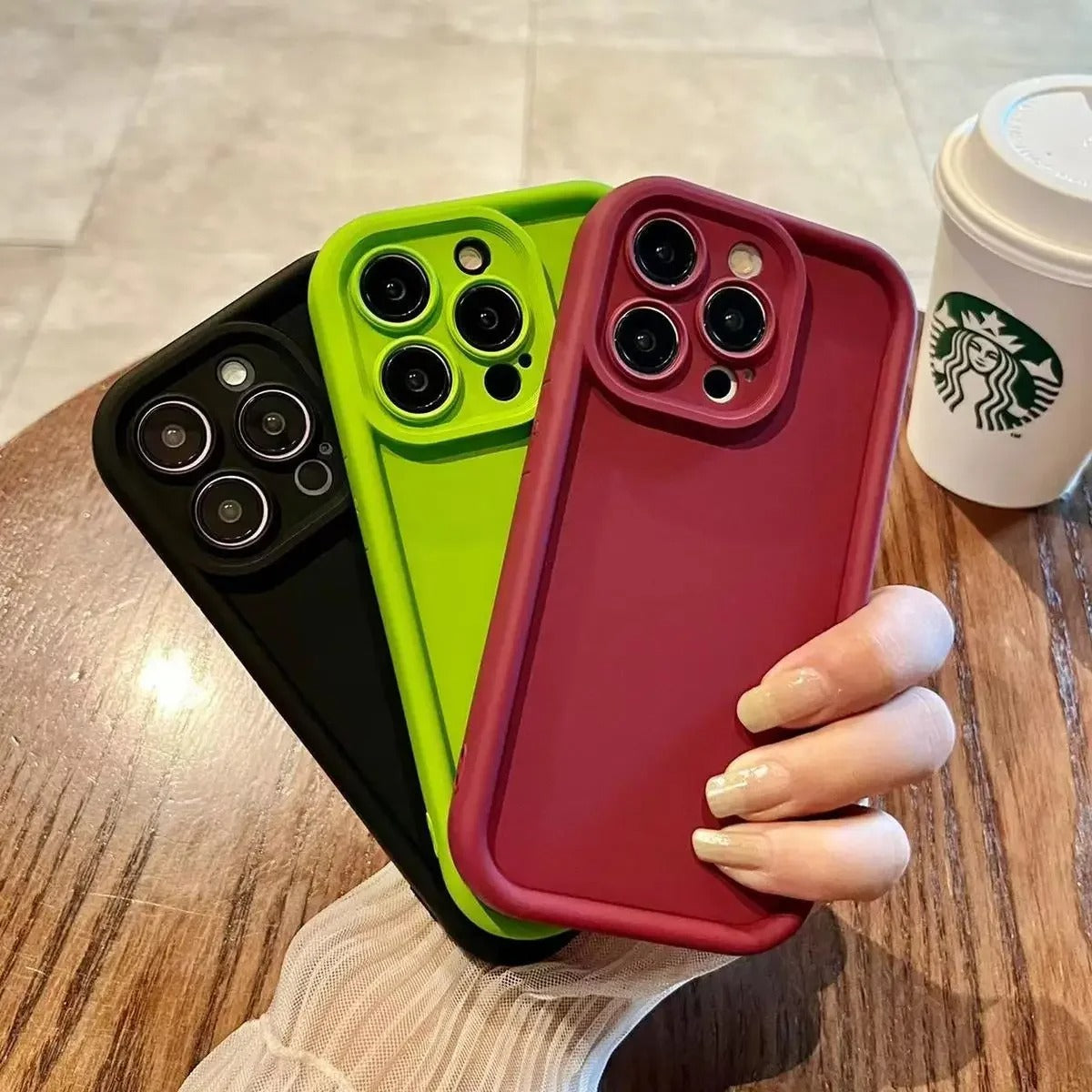 Luxury Apple iPhone Case, MagSafe Compatible, Camera Lens & Screen Protection, Ultra Thin, Shockproof, Magnetic Full All Around Cover – Candy Color Silicone Case with Soft Touch Finish & Full Protection