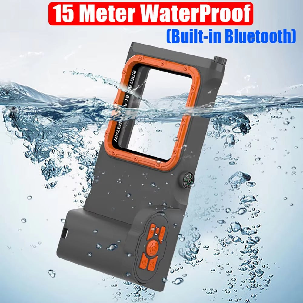 Luxury Apple iPhone Case MagSafe Compatible, Camera Lens & Screen Protection, Cover with IP68 Sealed Sport Design