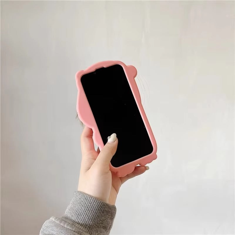 Premium Apple iPhone Case, MagSafe Compatible, Camera Lens and Screen Protection, Ultra Thin, Shockproof, Magnetic, Full All Around Protection, Cartoon Beaver Soft Cover