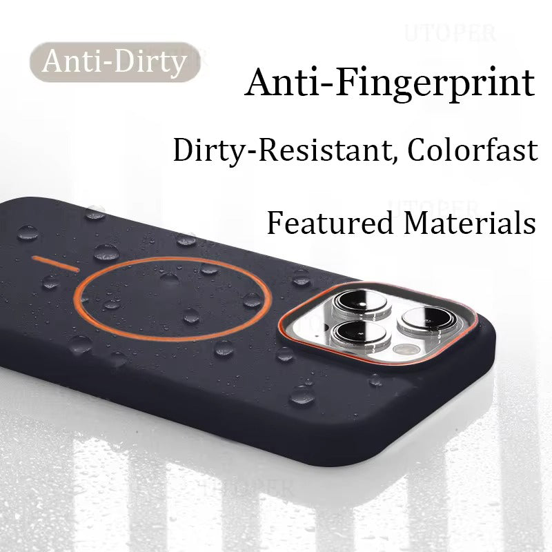 Premium Apple iPhone Case Camera Lens & Screen Protection, Ultra Thin Shockproof Magnetic Full All Around Protection Cover